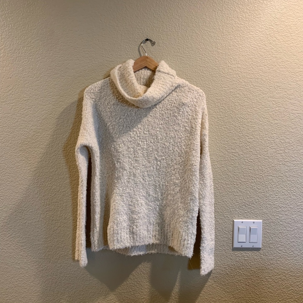 Cozy Cream Turtleneck Sweater